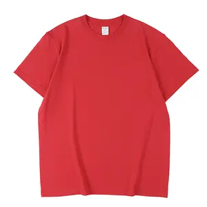 2023 도매 100% 면 남자의 티셔츠 운동복 사용자 정의 로고 인쇄 빈 티셔츠