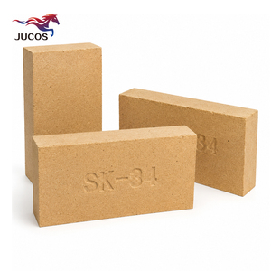 Brique réfractaire dense en argile réfractaire SK34, 42 % Al2O3, pour four à pizza, foyer, dôme, maçonnerie, revêtement de four, fournisseur - Product Image 1