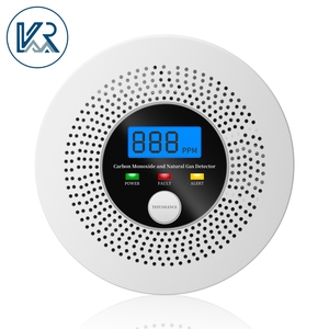 Detektor Alarm Pribadi Portabel Karbon Monoksida dan <span class=keywords><strong>Gas</strong></span> Alam dengan Sensitivitas Tinggi, Baterai 3AA, Alarm 85 DB - Product Image 1