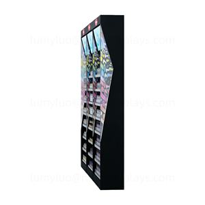 LED Lights Cosmetic <b>Display</b> <b>Stand</b> Metal Floor Showcase for Makeup & Skincare Product Retail Merchandising Rack for Mall Boutique - Product Image 4