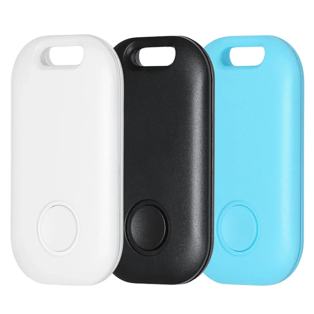 Mini GPS Tracker for Bluetooth Compatible Location Finder Smart Anti-Loss Key Tag with Remote Control Switches