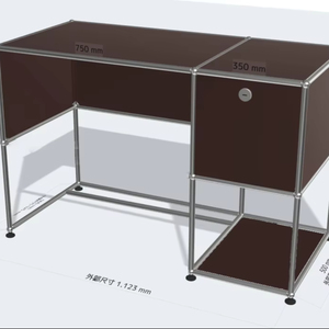ตู้เก็บของสแตนเลสแบบโมดูลาร์ทันสมัย ความจุสูง สำหรับห้องนอน ห้องทำงาน บ้านพักตากอากาศ และอพาร์ตเมนต์ - SHANGLU สำหรับ <span class=keywords><strong>USM</strong></span> <span class=keywords><strong>Haller</strong></span> - Product Image 1