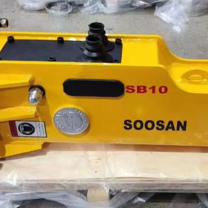SB10 Hydraulic Breaker Hammer Chisel Box Type Essential Core for Construction Mining Machinery Featuring New Pump Engine - Product Image 1