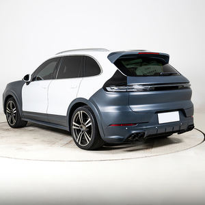 Kit Carrosserie Voiture Modification 2011-2017 Design Sport 2024 Nouveau Pare-chocs Avant Phares Pare-chocs Arrière Feux Arrière Capot pour <span class=keywords><strong>Cayenne</strong></span> - Product Image 5