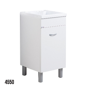 Lavabo in truciolato 60x60x90cm con vasca in ABS - Categoria Prodotto: Lavabi - Product Image 1
