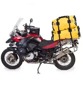 PVC Riding Bag Waterproof Rear Duffel Dry Saddle Luggage Helmet Bag Motorcycle Dry Bag