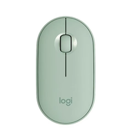 Souris sans fil Logitech Pebble M350 en gros, blanche, silencieuse, pour ordinateur portable, ordinateur de bureau et Mac, ergonomique, pour le bureau