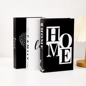 Scatole Decorative <span class=keywords><strong>a</strong></span> Forma di Libro, Pieghevoli, Ispirate <span class=keywords><strong>a</strong></span> Pila di Libri Finti per Scaffali o Decorazione del Soggiorno - Product Image 2