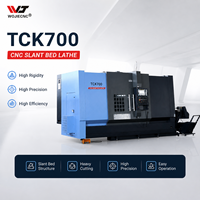 Mesin Bubut CNC TCK700 30KW Motor Spindle Sistem Fanuc Pusat Pembubutan CNC Harga