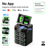 Distributeur Automatique de Téléphones Portables Bajie à Recharge NFC et Paiement, Borne de Partage de Batteries Externes, Adaptée aux Centres Commerciaux