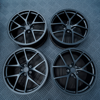 Jante de course forgée monobloc MForged 20 pouces peinte en noir 5x120, état neuf, alliage d'aluminium haute performance pour voiture de tourisme