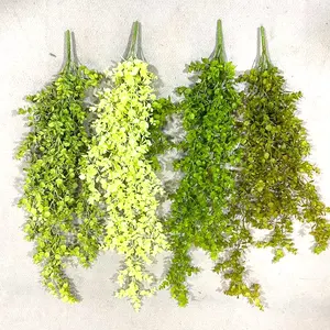 מלאכותי קיר תליית צמח מלאכותי תליית צמחים מזויף lvy משאירה צמח גפן שווא