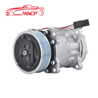 Compresseur de climatisation 12V pour NewHolland, pour Case, pour Liebherr 7H15 8PK OEM SD7H158143 84058795 WXTK242