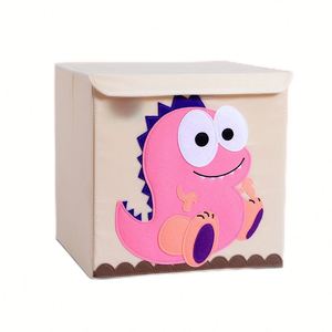 Coffre à jouets pratique pour animaux de la ferme, pliable et repliable, avec couvercle - Product Image 1