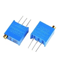 3296W-103 Kit potentiomètre multitour 3296W haute précision 3296 résistance variable 500R 1K 2K 5K 10K 20K 50K 100K