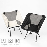 Chaise de camping pliante rembourrée personnalisée, directement de l'usine, respirante, légère, avec poche latérale et sac de transport, logo personnalisé