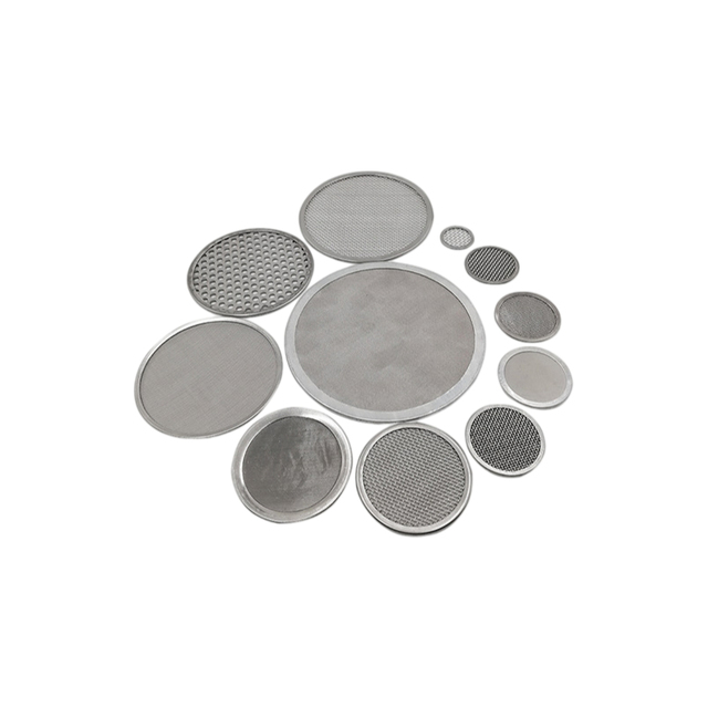 Custom Shape 304 Stainless Steel Wire Mesh Cut Circles Round Screen Filter Disc for Filter Mesh Screen Disc