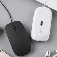 Souris d'ordinateur filaire USB bon marché de conception ergonomique de haute qualité