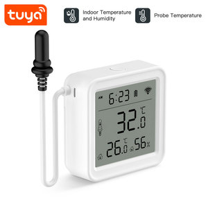<span class=keywords><strong>Sensor</strong></span> de <span class=keywords><strong>Temperatura</strong></span> y Humedad <span class=keywords><strong>WiFi</strong></span> <span class=keywords><strong>Tuya</strong></span> con Sonda Externa, Resistente al Agua IP67, para Refrigerador e Invernadero PST-T08 - Product Image 3