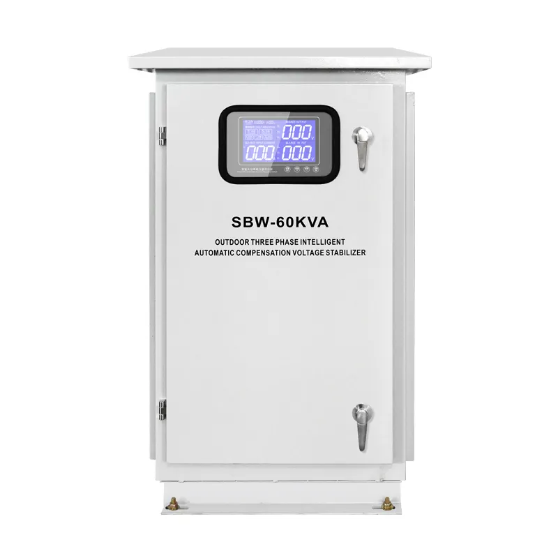 HASE-estabilizador de voltaje automático, herramienta de precisión de 3 P, 380V 60kva