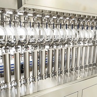 Remplisseuse automatique à piston haute précision 1000BPH pour ligne de production d'huile alimentaire