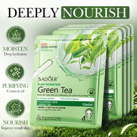 OEM SADOER Professionnel Crème en Feuille Cristalline Éclaircissante à la Vitamine C Bio et à la Centella Asiatica, Hydratante et Nourrissante pour le Visage, Format Voyage