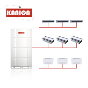 Sistema de <span class=keywords><strong>Aire</strong></span> <span class=keywords><strong>Acondicionado</strong></span> VRF Multi <span class=keywords><strong>Split</strong></span> de 22.4Kw-85Kw, Solo Frío, 50Hz/60Hz, para Uso Comercial - Product Image 4