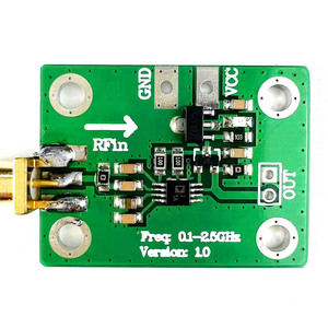 Détecteur logarithmique AD8313 -72dBm -2dBm 0.1-2.5GHz Carte d'analyse de puissance RF 7-15V Module de détection radio micro-ondes - Product Image 1
