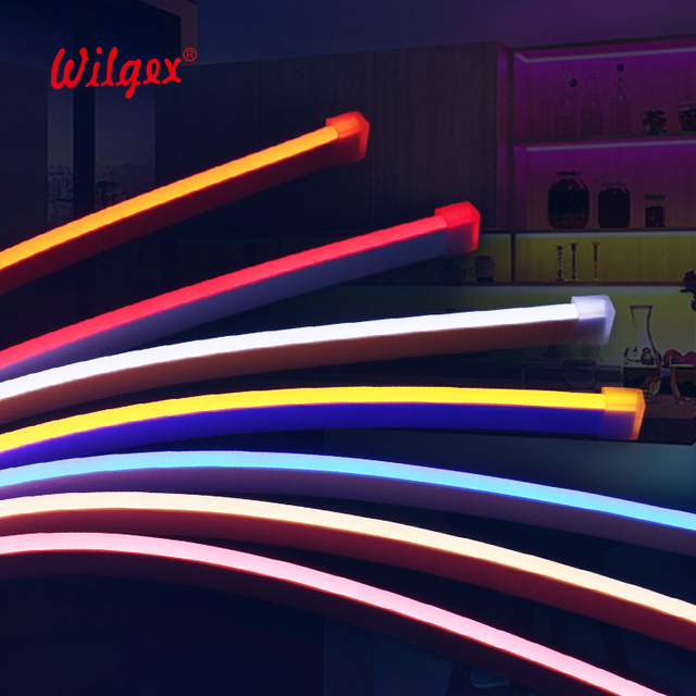 12V 24V Neon LED Flex Light-6x12mm Ultra Thin Silicone Tube 10-Year Warranty Mono Color Strip Lights for DIY Home Bar Signs