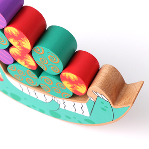 Sehlling – blocs de construction en bois, populaire, jeu d'équilibre d'œuf de dinosaure - Product Image 6