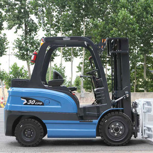 Forklift Listrik Gudang Pendingin Berkualitas Tinggi 2 Ton 3 Ton Forklift Baterai Asam Timbal Forklift Berat dengan Penggeser Samping - Product Image 2