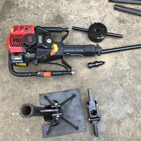 Mini piqueuse à moteur thermique portative avec boîte de vitesses et roulement, haute efficacité