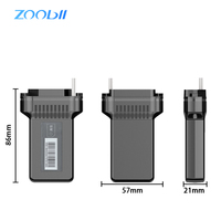 ZOOBLL A10 étanche GPS Tracker voitures motos tableau de bord Placement 2G/4G GSM/Beidou/LBS positionnement IOS/Android App Localisation