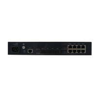 Managed Gigabit/10G Fiber Ethernet Switch 8 * RJ45 4 * 10GE/GE port 19-inch POE Switch SFP modul jaringan Fiber Optic peralatan