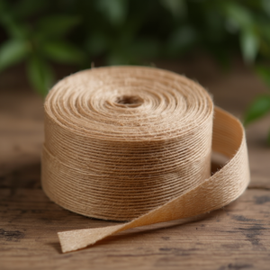 Nastro di Juta Naturale 6 Pollici X 370 Pollici Intrecciato Ecologico per Decorazioni e Regali - Product Image 2
