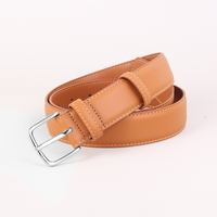 Ceinture décontractée en cuir PU pour femme avec boucle en fer, design tendance et très demandée