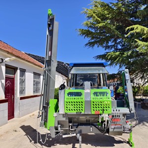 20 Ton trattore montato benzina legno Log Cutter e Splitter macchina PTO legna da ardere processore - Product Image 2