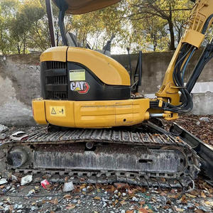 Excavadora Caterpillar 303CR usada con garantía de calidad, miniexcavadora usada de 3 toneladas CAT 303CR con orugas de goma - Product Image 5