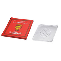 50 feuilles/boîte 12mm jetable 20 microns trou perforé feuille d'aluminium Shisha arabe narguilé accessoires pour fumer feuille d'étain ronde