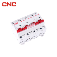 Interruptor de Circuito Miniatura de CC de 63A, 80A, 100A, 125A, MCB de 500V, Interruptor Solar de 2 Polos, Interruptor de CC