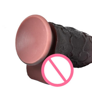 Silikon-Masturbator für Frauen, weicher, molliger Dildo, Sexspielzeug für Erwachsene mit PVC-Saugnapf, Analplug, 100 % wasserdicht, JiaYi - Product Image 2