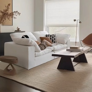 Modular <strong>Sofa</strong> Set <strong>Three</strong> <strong>Seater</strong>+pedal with Pillows Interior Furniture Soft <strong>Sofa</strong> Sets Modern Living Room Compression <strong>Sofa</strong> - Product Image 3