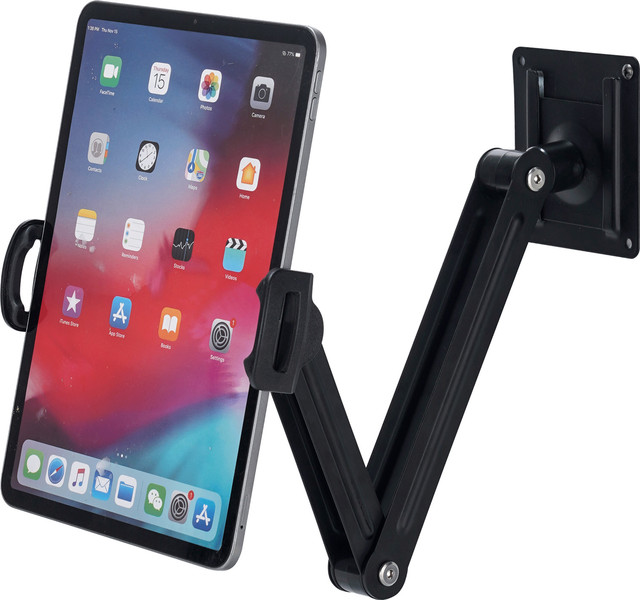 High Quality Metal Tablet Stand 360 Degree Rotation Wall Mount Mobile Phone Holder Stand