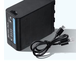 13400mAh NP-F990 배터리 Yongnuo Godox LED 비디오 라이트 배터리 소니 카메라 USB 유형 C 충전 포트 - Product Image 4