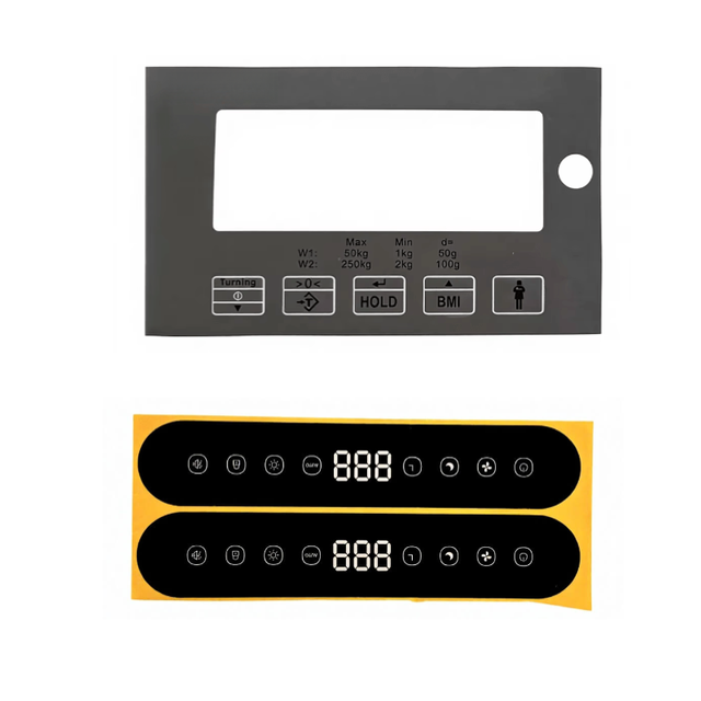Custom Durable Scratch-resistant Printing PET PC Polycarbonate Keypad Key Pad Keyboard