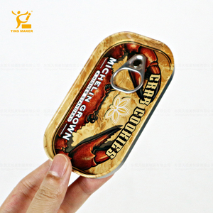 Tinsmaker Custom Logo Printed Oem Odm Food Grade <strong>Empty</strong> 125g <strong>Sardine</strong> Reusable <strong>Tin</strong> Can Rectangular <strong>Sardine</strong> Style <strong>Tin</strong> Manufacturers - Product Image 6