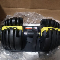 THYFIT Équipement de musculation à domicile 552 Haltères réglables 24KG 5 Lb-52.5 lb Poids Ensembles d'haltères
