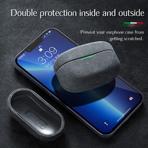 Étui pour écouteurs <span class=keywords><strong>Sony</strong></span> <span class=keywords><strong>WF</strong></span>-<span class=keywords><strong>1000Xm4</strong></span> Noir Étui pour alcantara <span class=keywords><strong>Sony</strong></span> Wf1000xm5 - Product Image 6