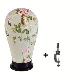 Großhandel Verschiedene Größen Blumen-Ohne-Gesicht Schaufensterpuppe Canvas-Trainings-Perücken-Zubehör Mode-Mannequin-Kopf - Product Image 6
