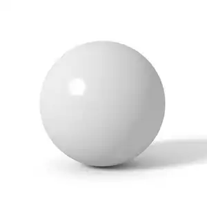 1-20 كرات Pom Pp Pa نايلون tfe كرة بلاستيكية صلبة كرات بلاستيكية